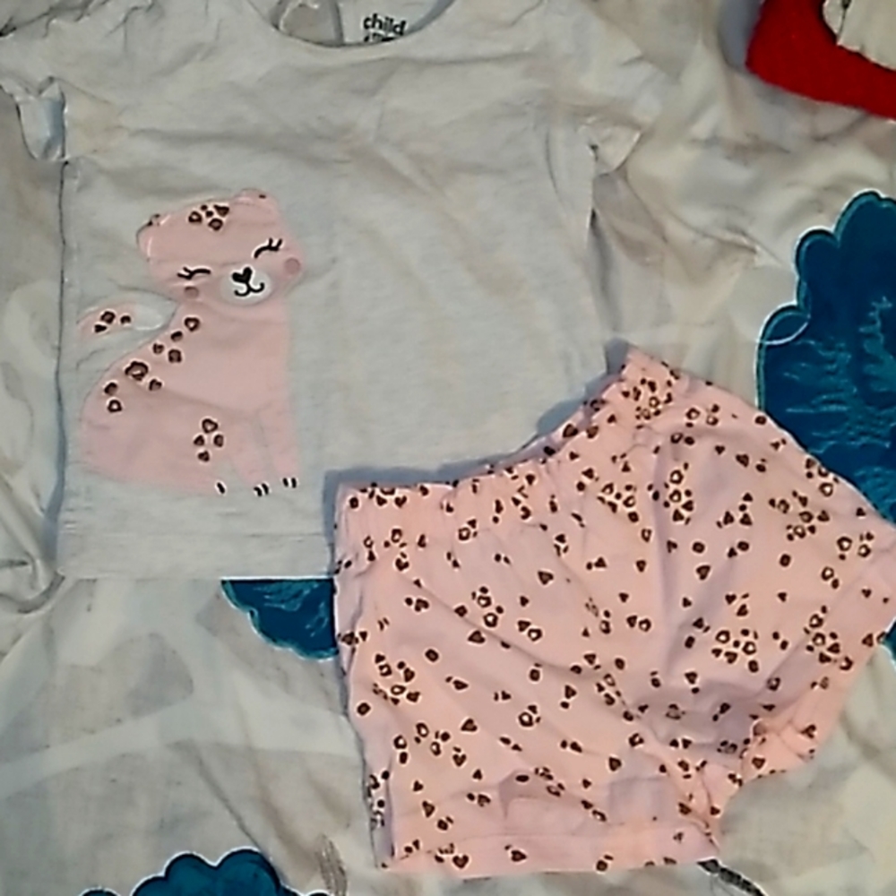Baby girl shorts outfit